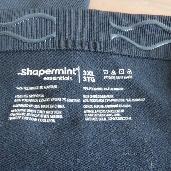 SHAPERMINT Essentials Embrace Maternity Belly Support Leggings Black 3XL NWT - Picture 10 of 12